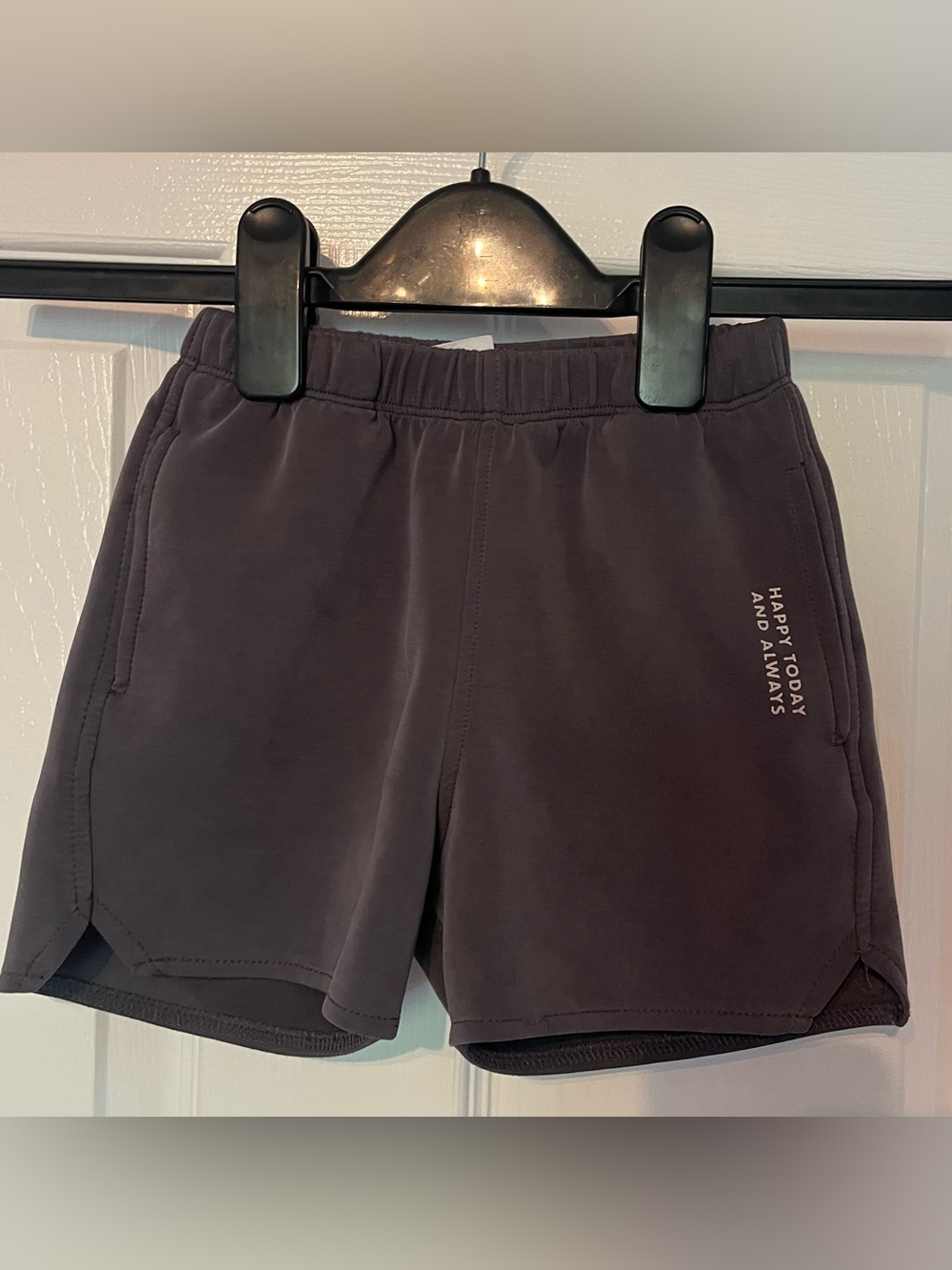 Zara Athletic Shorts “Happy Today and Always” Size 2-3 Years